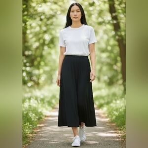 Slinky Brand USA Wonans Midi Skirt Light Weight Flowy Large